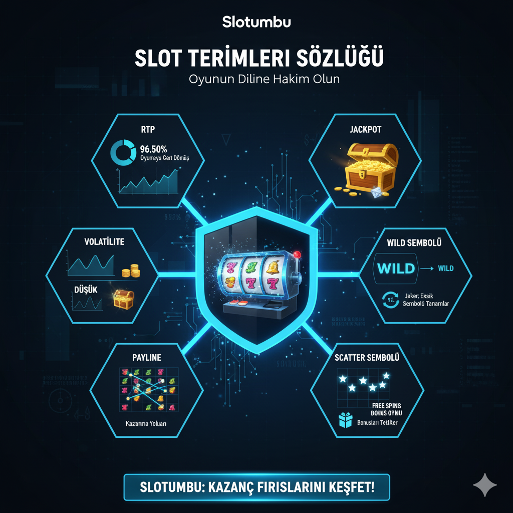 Slot Terimleri Sözlüğü RTP, Volatilite ve Payline Nedir 2025